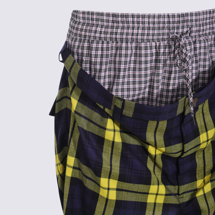 Vivienne Westwood Trousers - NAVY/YELLOW | 5609f7e18231a26a36553e196bc58db5ebfc9325