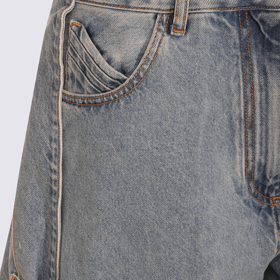 The Attico Jeans - Blue and green | faa22d79df710512f02e759e01c3acdb4a65d99a