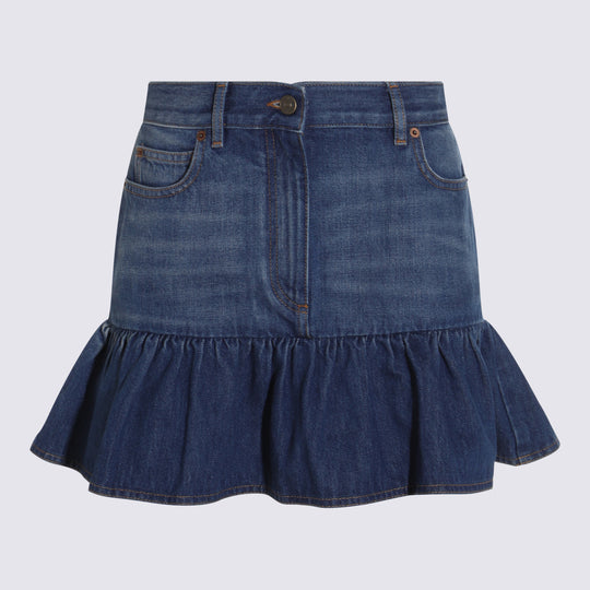 Skirts Medium Blue