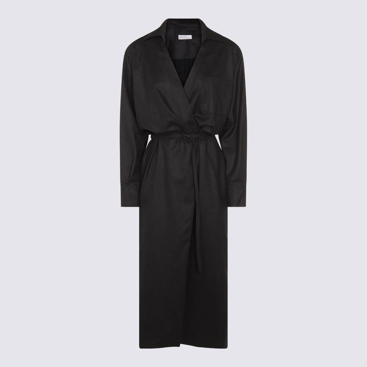 Brunello Cucinelli Dresses - Blacks and greys | b914731d83c8c93bc3a7587a5bbbf0a806596c45