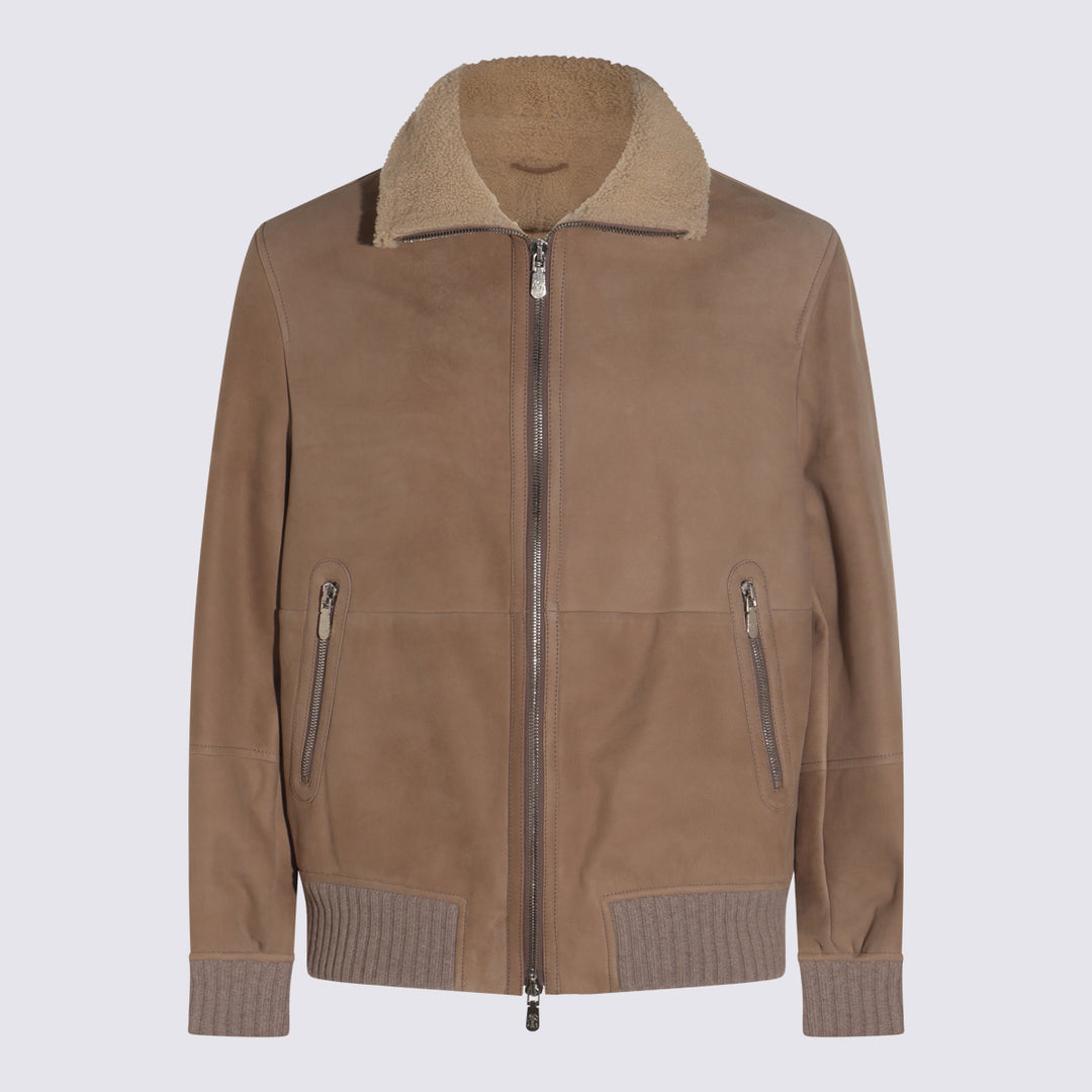 Brunello Cucinelli Jackets - Marrone | 5a70e6c0b9d823ab74d58457059f9966ddf273ed