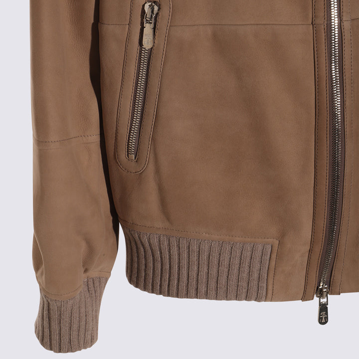 Brunello Cucinelli Jackets - Marrone | 6779d5650f15df8ce0ffa8fdd583189dfda7af4f