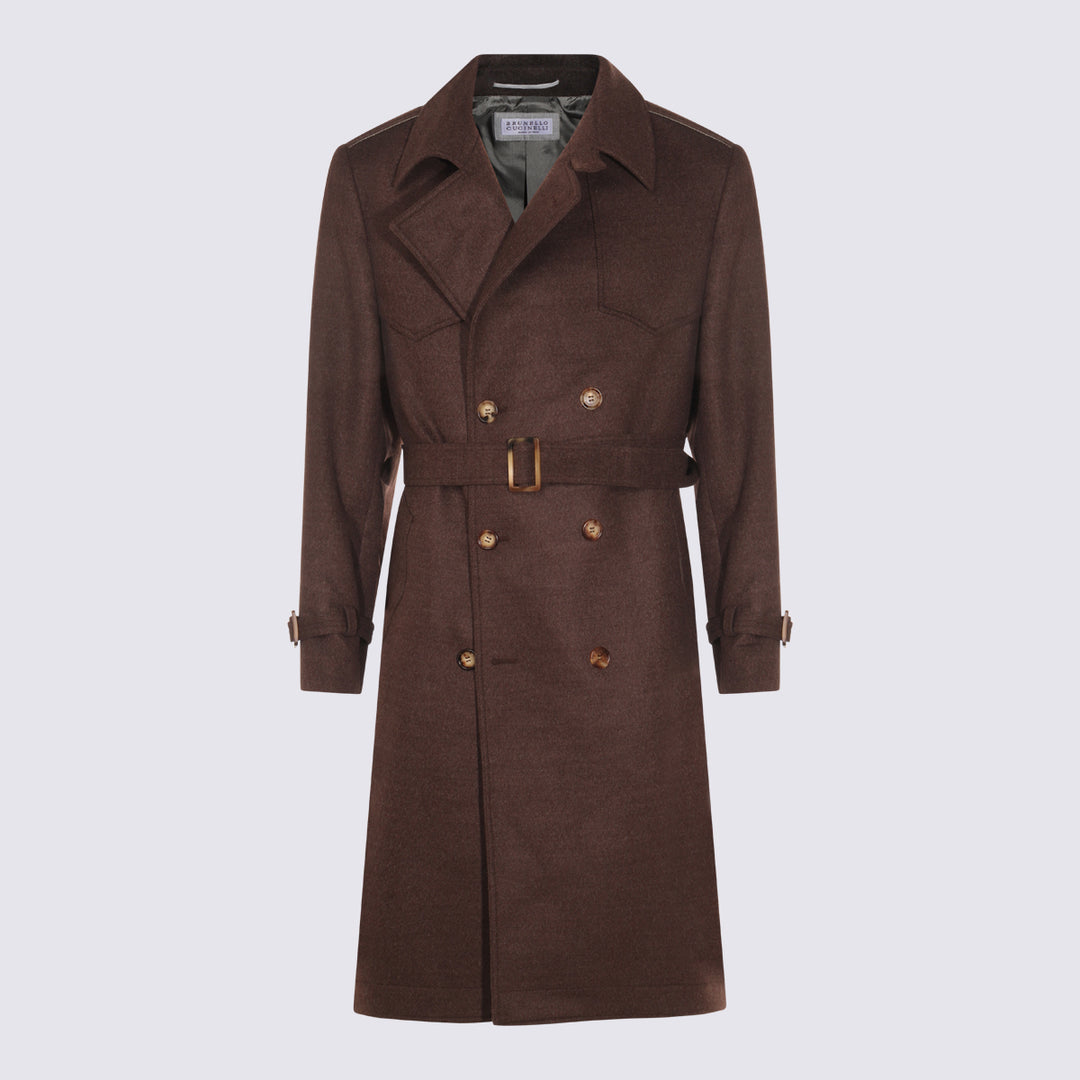 Brunello Cucinelli Jackets - Marrone | d62fff7fbe4e75abfbbf2ebca71cb822b4e84262