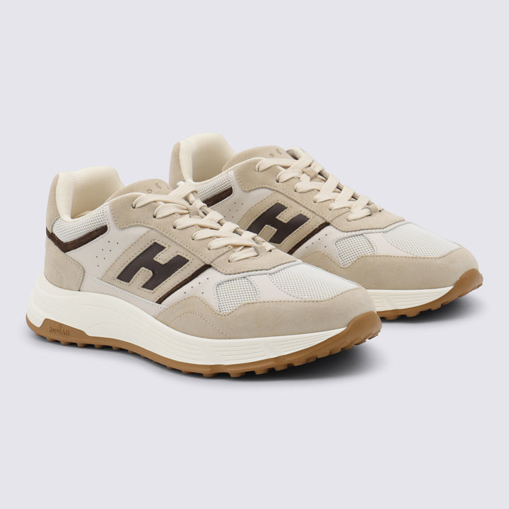 Hogan Sneakers - BEIGE-BROWN | fc6e3a3189a150a05cb13ea1047670569d23b490
