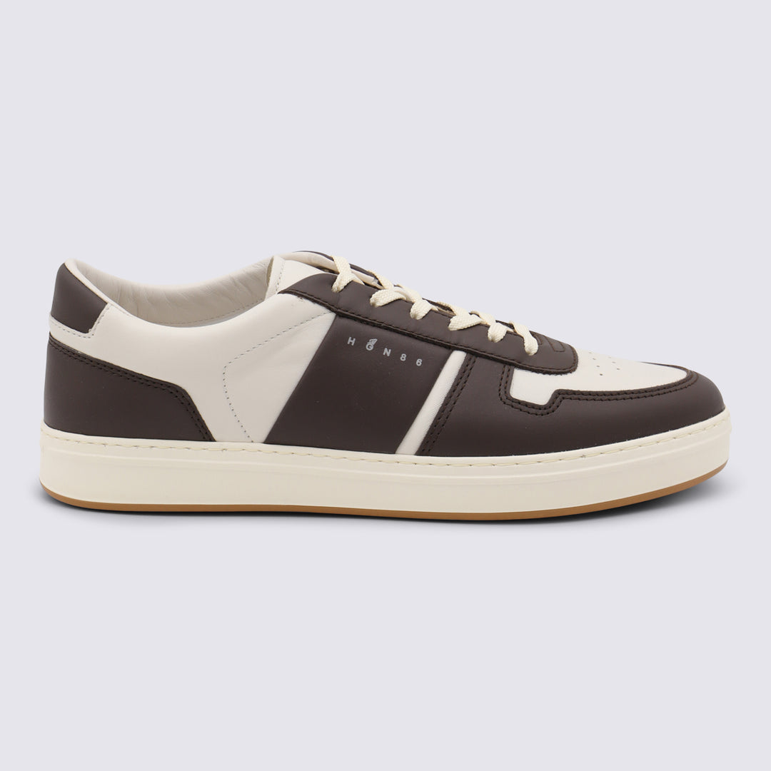 Hogan Sneakers - BROWN-white | f9662dffac39c5c862e14b79359c30252f673b7a