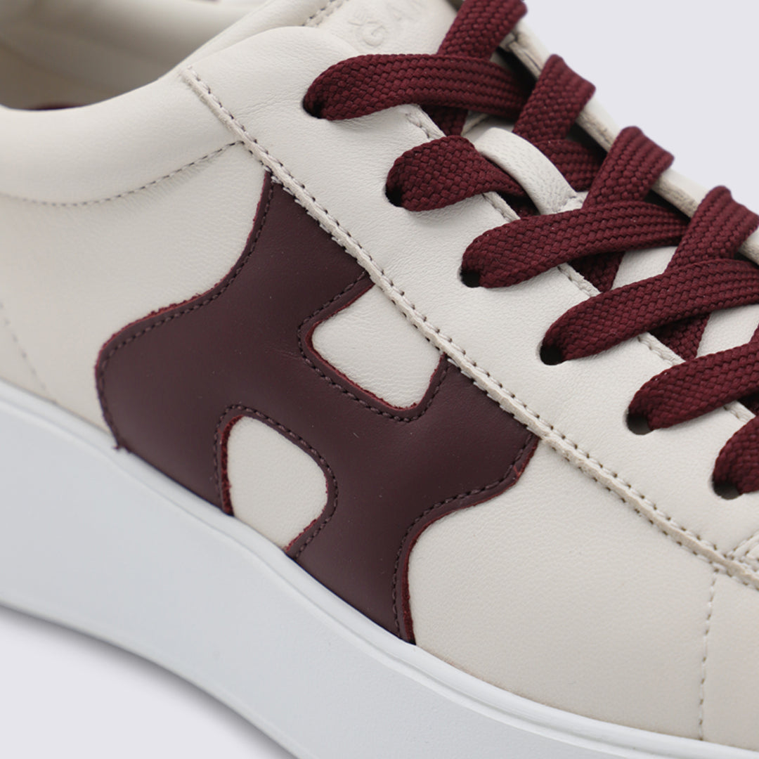 Hogan Sneakers - BEIGE/BORDEAUX | 63848509c1b378922f70fdddf4ec0ddb63ca046a