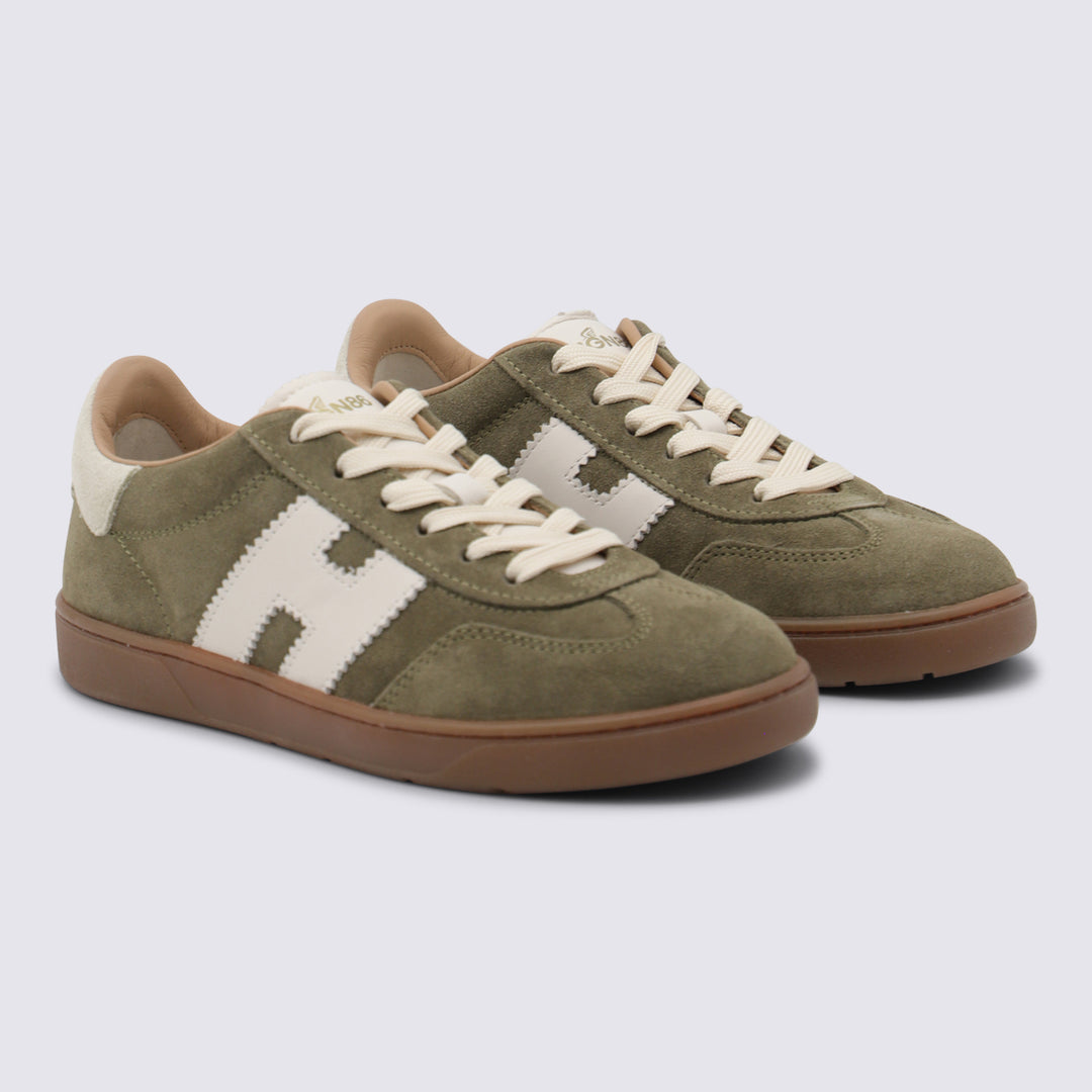 Hogan Sneakers - Khaki | b04dc8ce3bf1f24526d57327eb06d9b5e10070e4