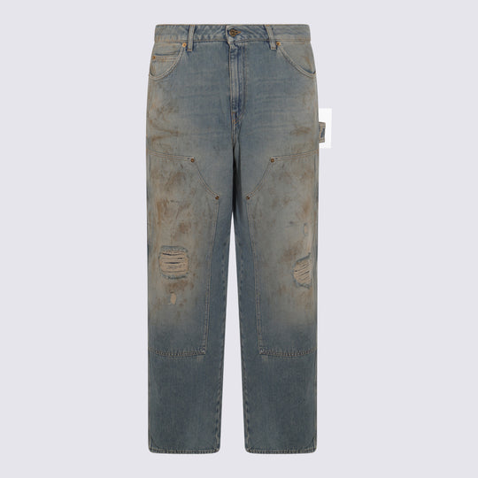 Jeans Blue And Green