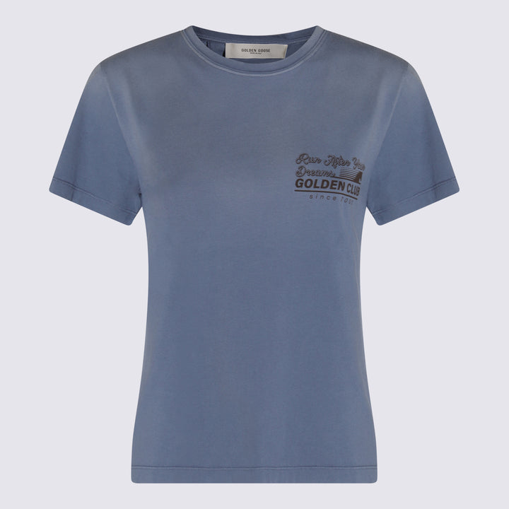 Golden Goose T-shirts and Polos - CHINA BLUE | 55f4cb66aa78f2eac202511435e49fb361b53d7b