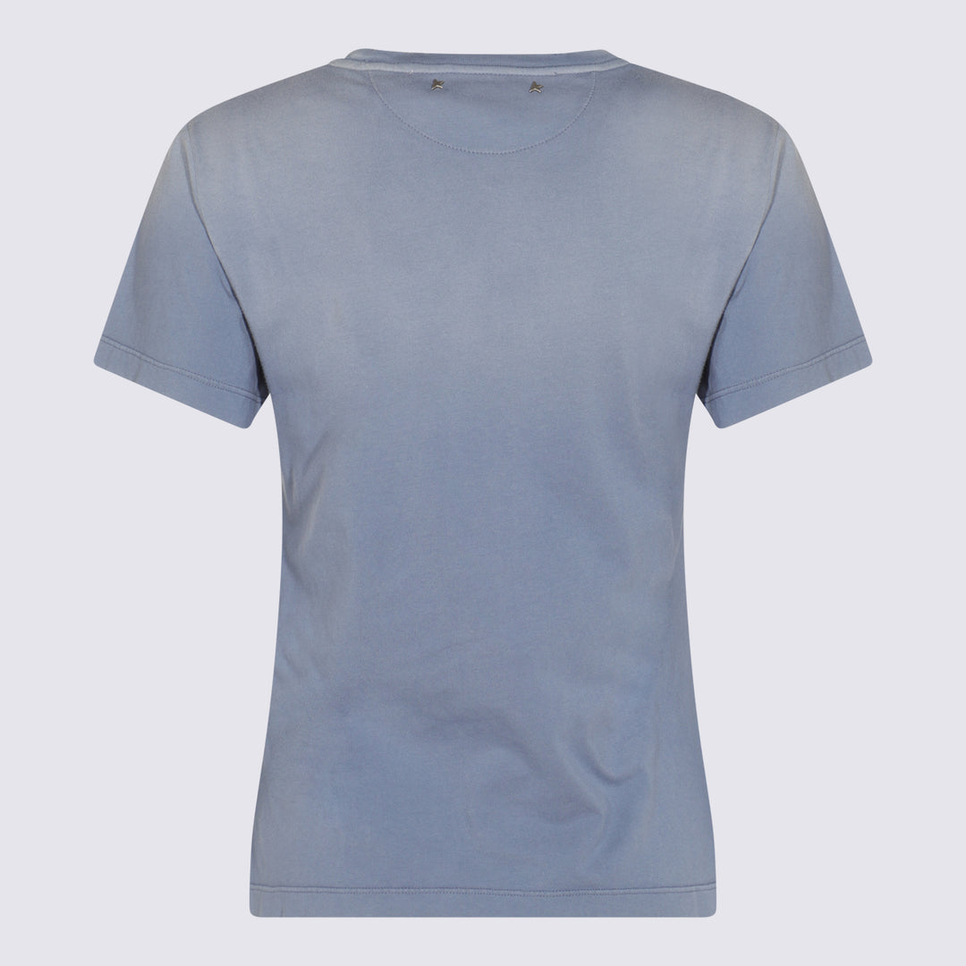Golden Goose T-shirts and Polos - CHINA BLUE | 867d16a5b9710824e251a56508533bb61db4d7c8