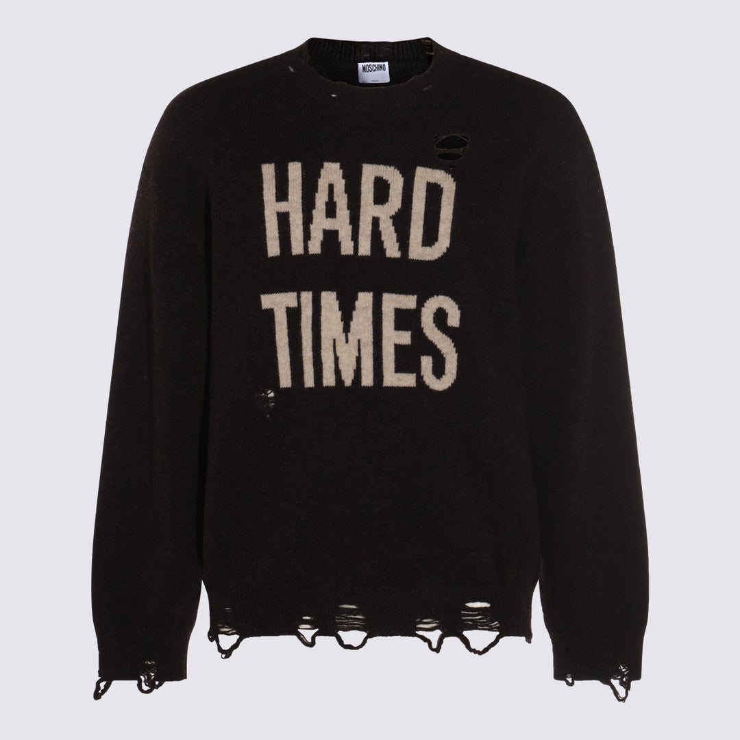 Moschino Sweaters - Marrone | 421c9c32bf6f8ecb1c7320a67e8c120a70047ee1