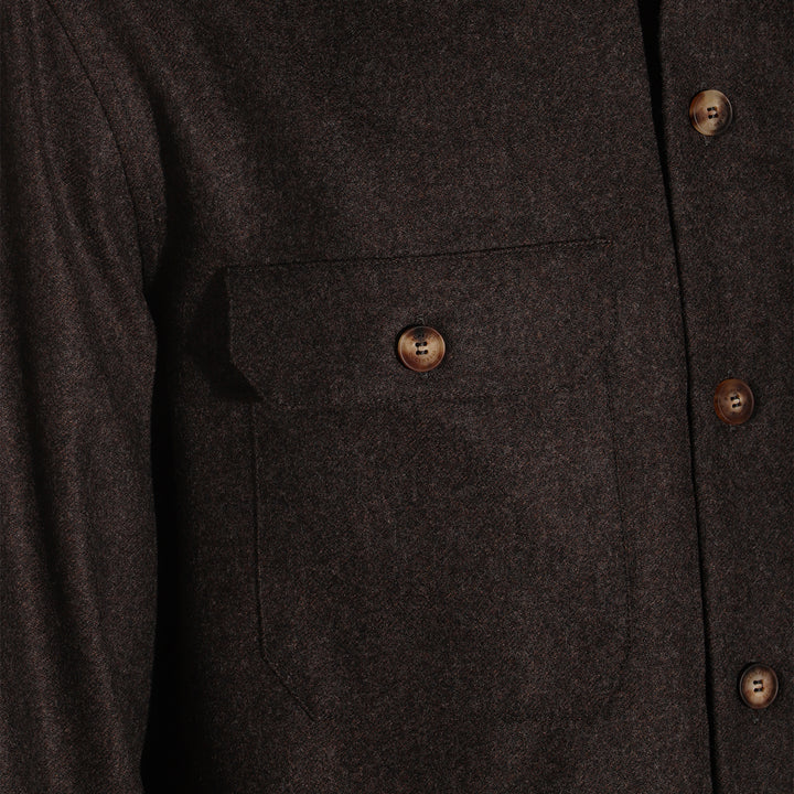 Brunello Cucinelli Shirts - Marrone | b3ff62f62ff6f3ae756a9f6c882253c798e159b7