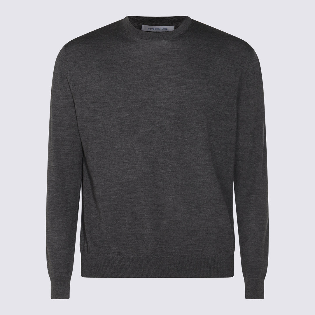 Malo Sweaters - Blacks and greys | b716a76160256fe4ffc92ffb694e1815e4301582