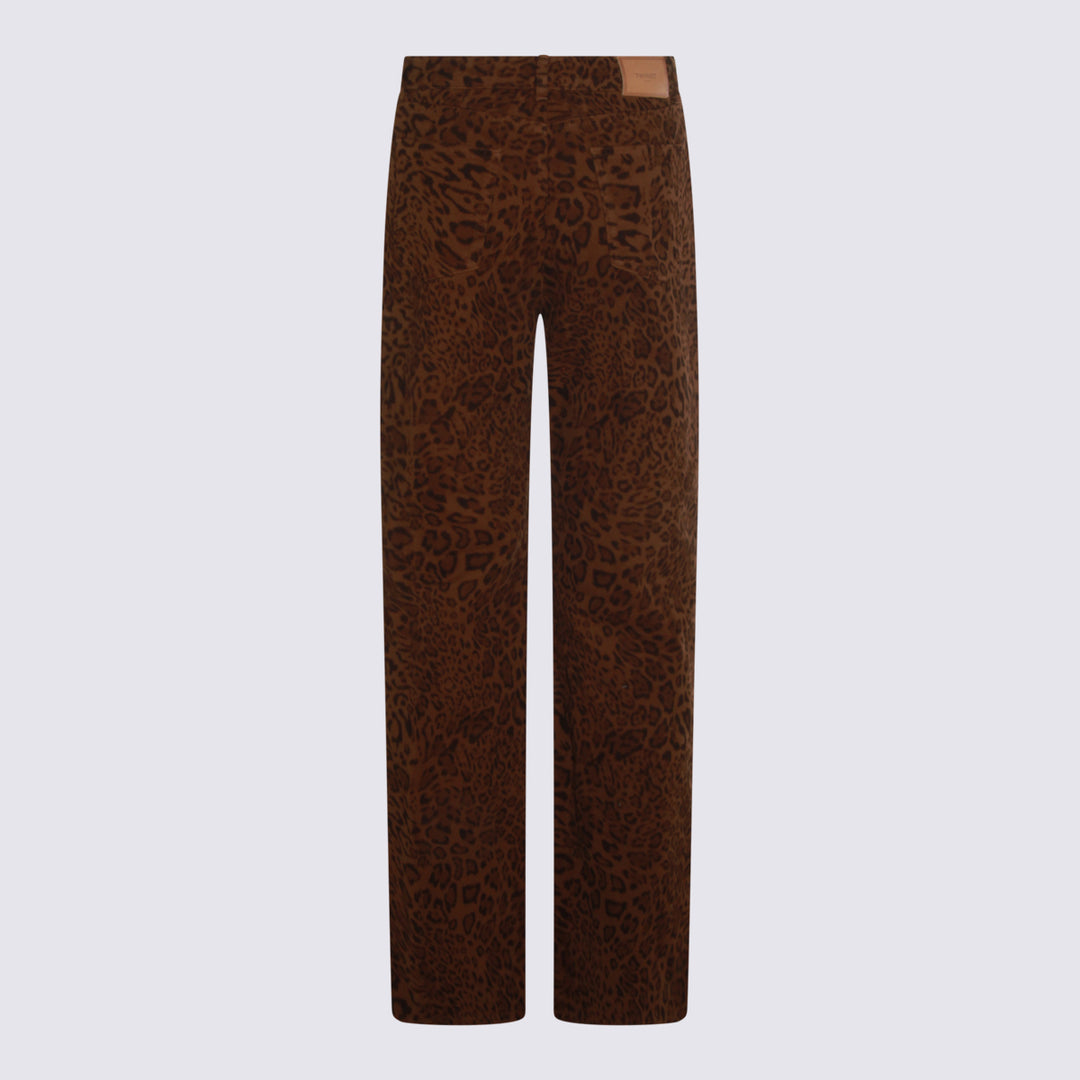 Twin-Set Jeans - ST.ANIMALIER COFFEE/BLACK | 3a52b9c1103f2c4873acad42c95f56dd2fa2b518