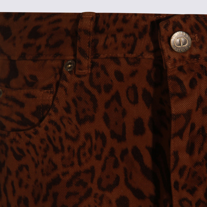 Twin-Set Jeans - ST.ANIMALIER COFFEE/BLACK | 6e502dfbc1b5fa4002fd3deabb14e355c3b6c28a