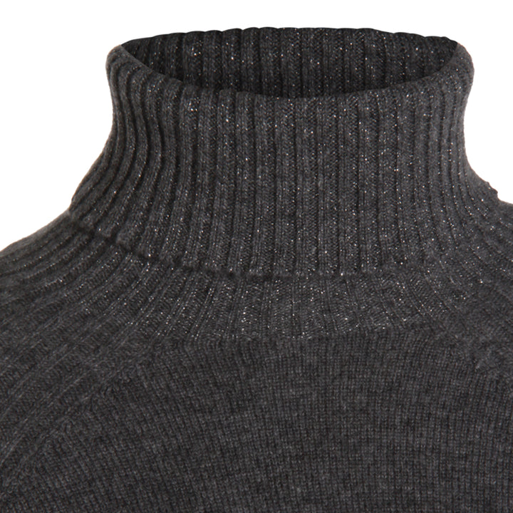 Twin-Set Sweaters - MEDIUM MEL. GREY/ARGENTO LUREX | 5d01454d01a80847358175ebe9321ff66ef940af