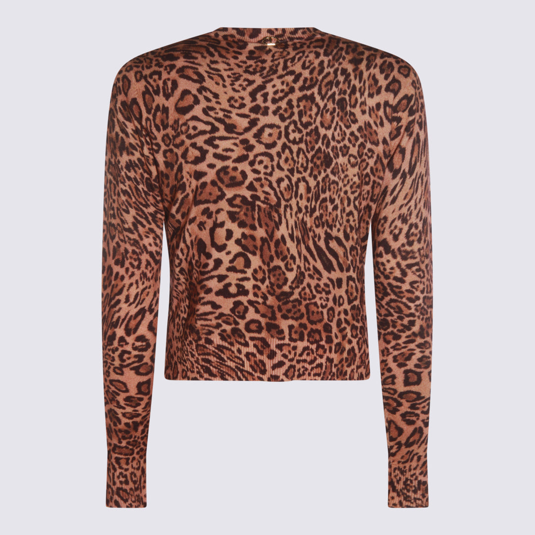 Twin-Set Sweaters - ST.ANIMALIER COFFEE/LAND | 922af8fc49fbfa68b77259eb0e301b54123f48eb