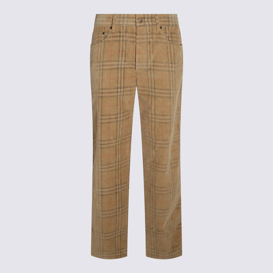 Trousers Sand Ip Check