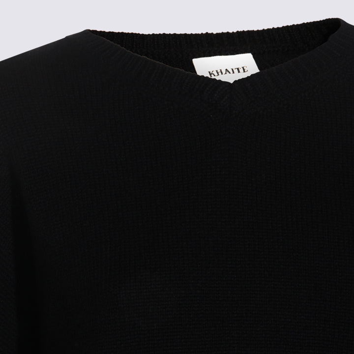 Khaite Sweaters - Nero | c9acaaf93f53fa1f2d2ff5a3b552a41cab6965ae