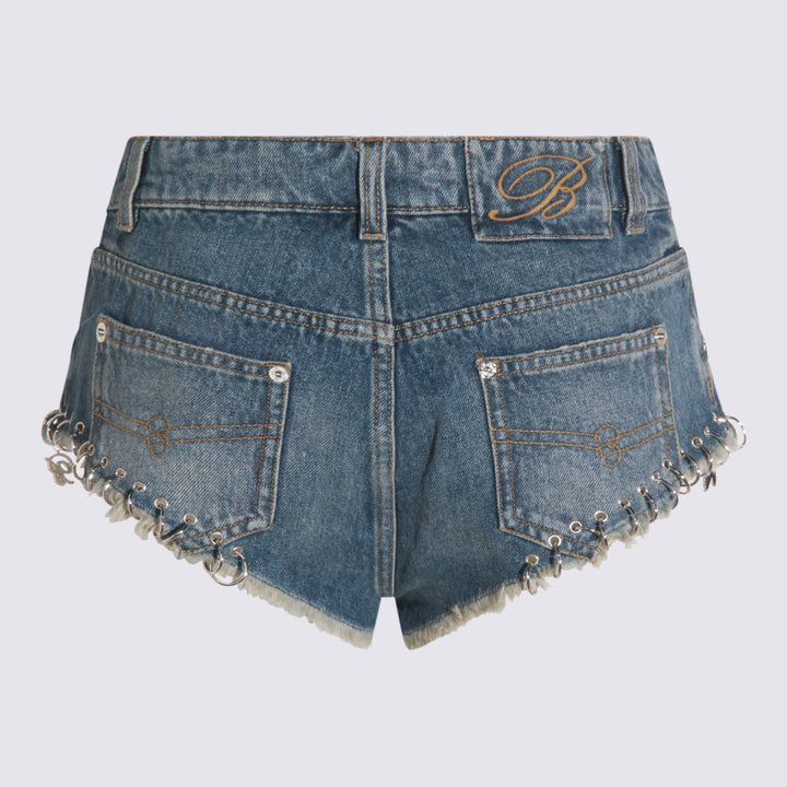 Blumarine Shorts - ICE BLU | 4996378ea708cdc08aa4e71a83010aa69bbf3d64
