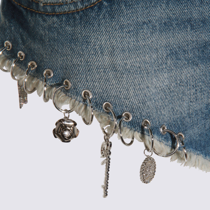 Blumarine Shorts - ICE BLU | cd31c63eed6a234b99df5ed05d6937e655ca79b3