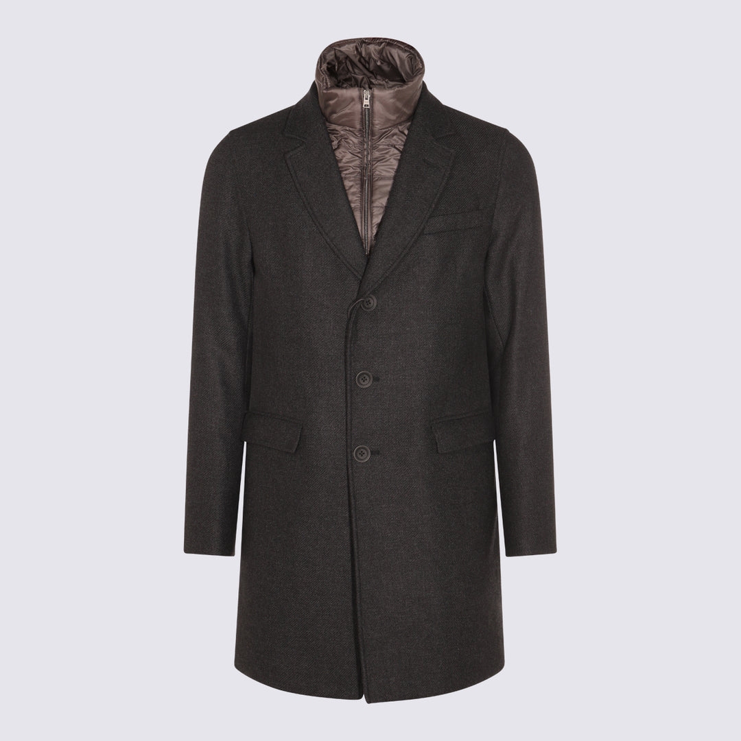 Herno Coats - Blacks and greys | 7074b04d507f7f91776d58997c796ef993acbdbe