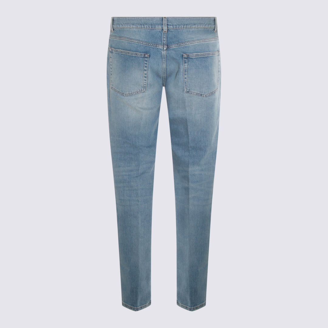 Lardini Jeans - Blue and green | d65fb6d9ece1572d807674095f2dd310bfe063c1
