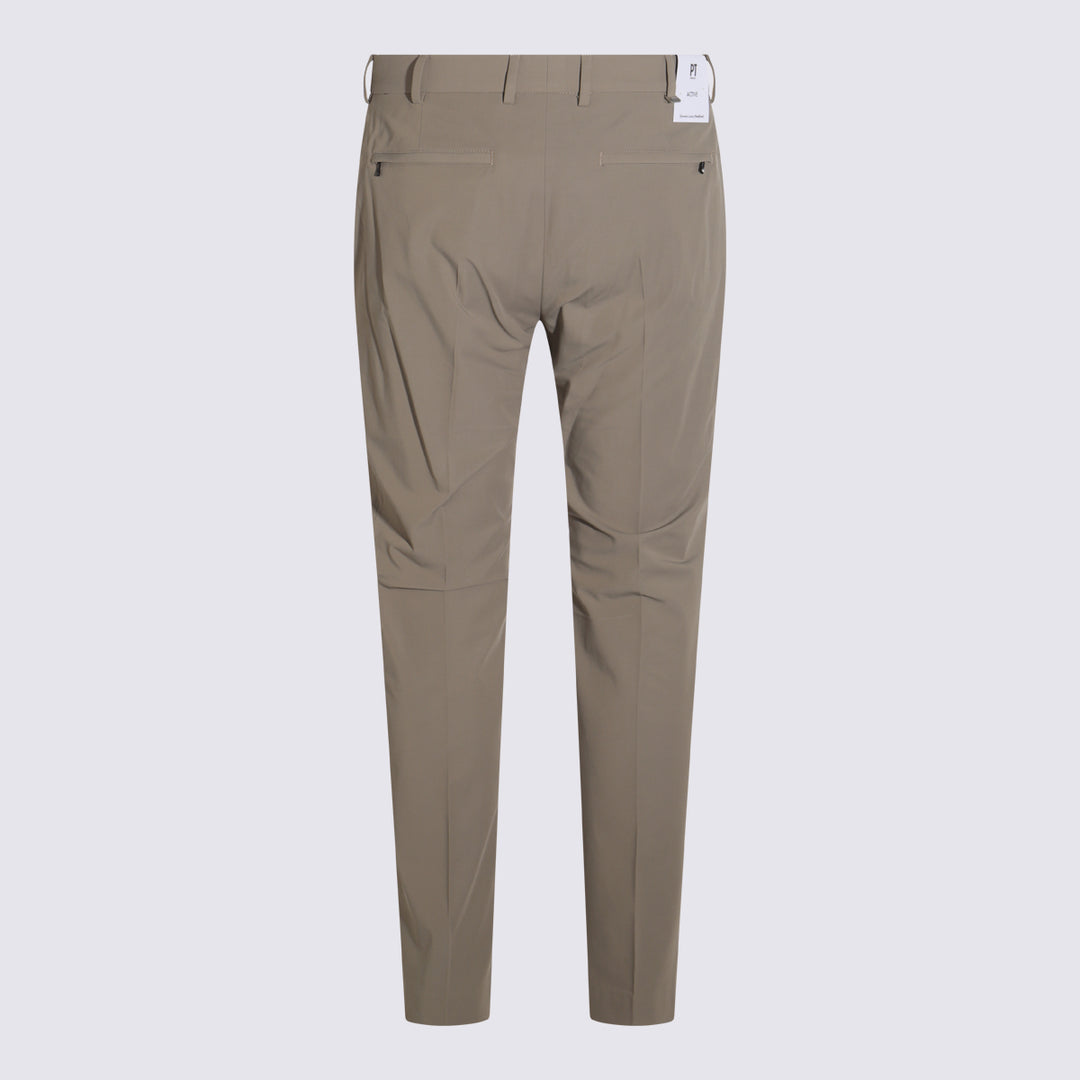 Pt Torino Trousers - Light and natural | 61d25225d924f21f95981a1aab73f40bf9ac3b39