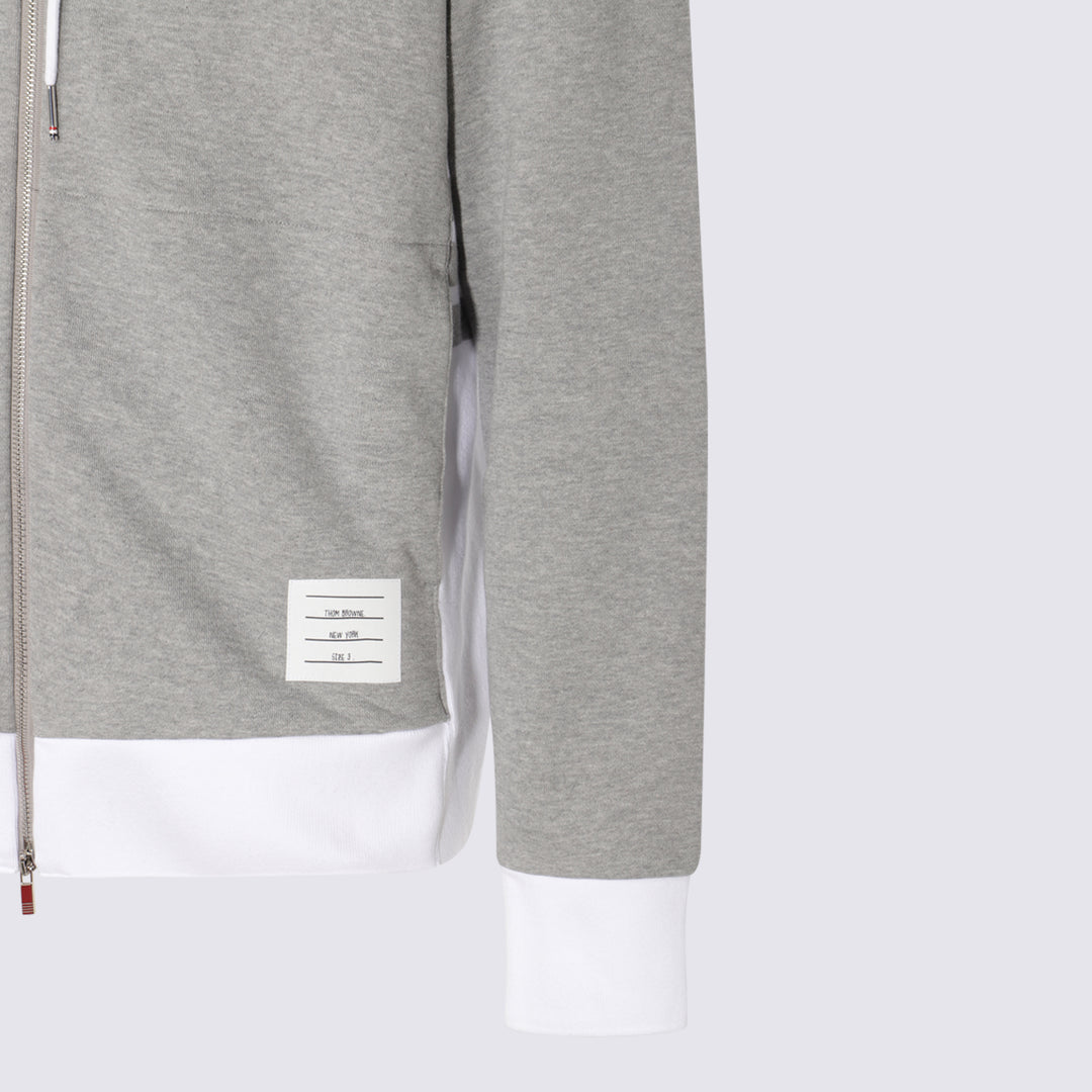 Thom Browne Sweaters - LT GREY | 6b635b4f24a22bc4ba1a65e8bd4ceefd31f83ce4