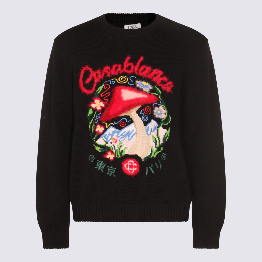 Casablanca Sweaters - Blacks and greys | ab574352cb74ce28e3e10f0df8959210062e1495