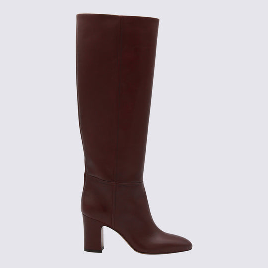 Boots Rouge Noir