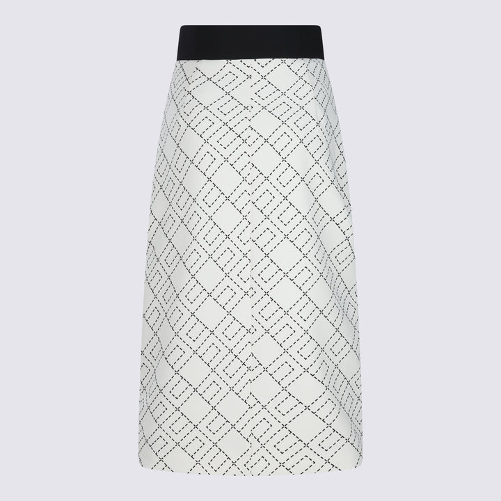 Elisabetta Franchi Skirts - MILK/NERO | 11052b38d2f5497a9ef3c426e87193f0705c6dad