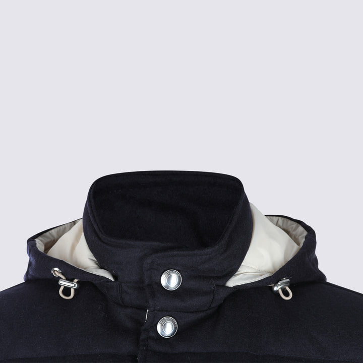 Eleventy Coats - Blue and green | 4d37f7c65653dd3961927b6b04123071db9bf7c8