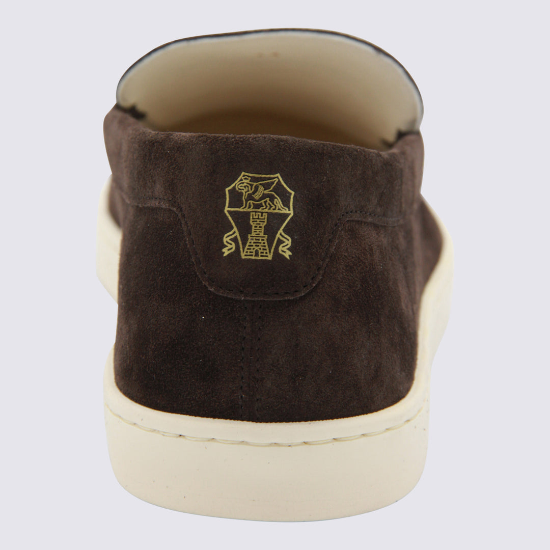 Brunello Cucinelli Flat shoes - Marrone | b3660f58cdbc5c01e16f822192e9a6022385b0b0