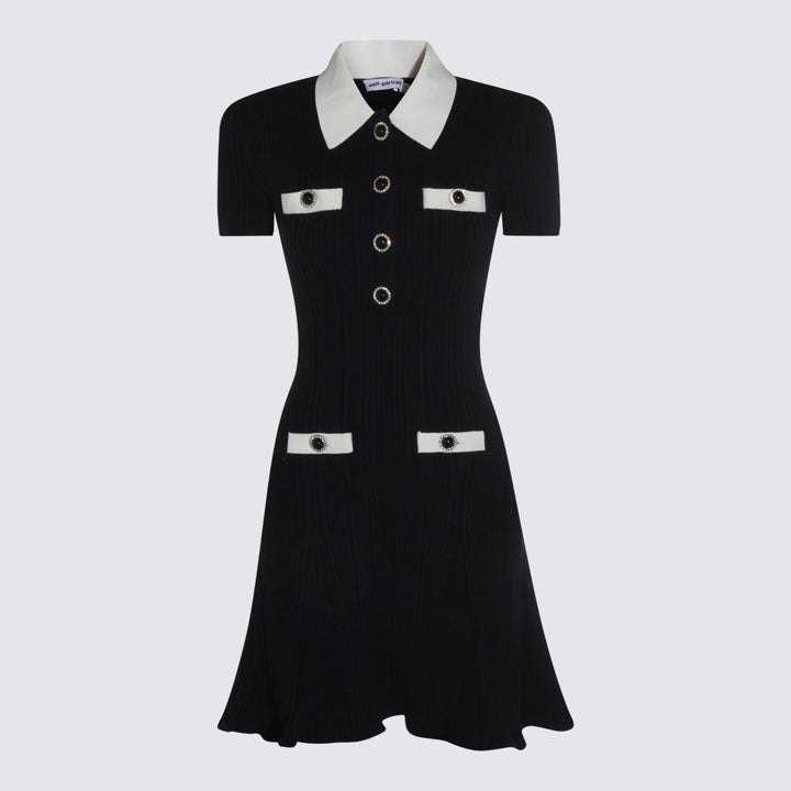 Self-Portrait Dresses - Blue and green | e66b1cd3c78d268dead8fc35db88ce9075612070