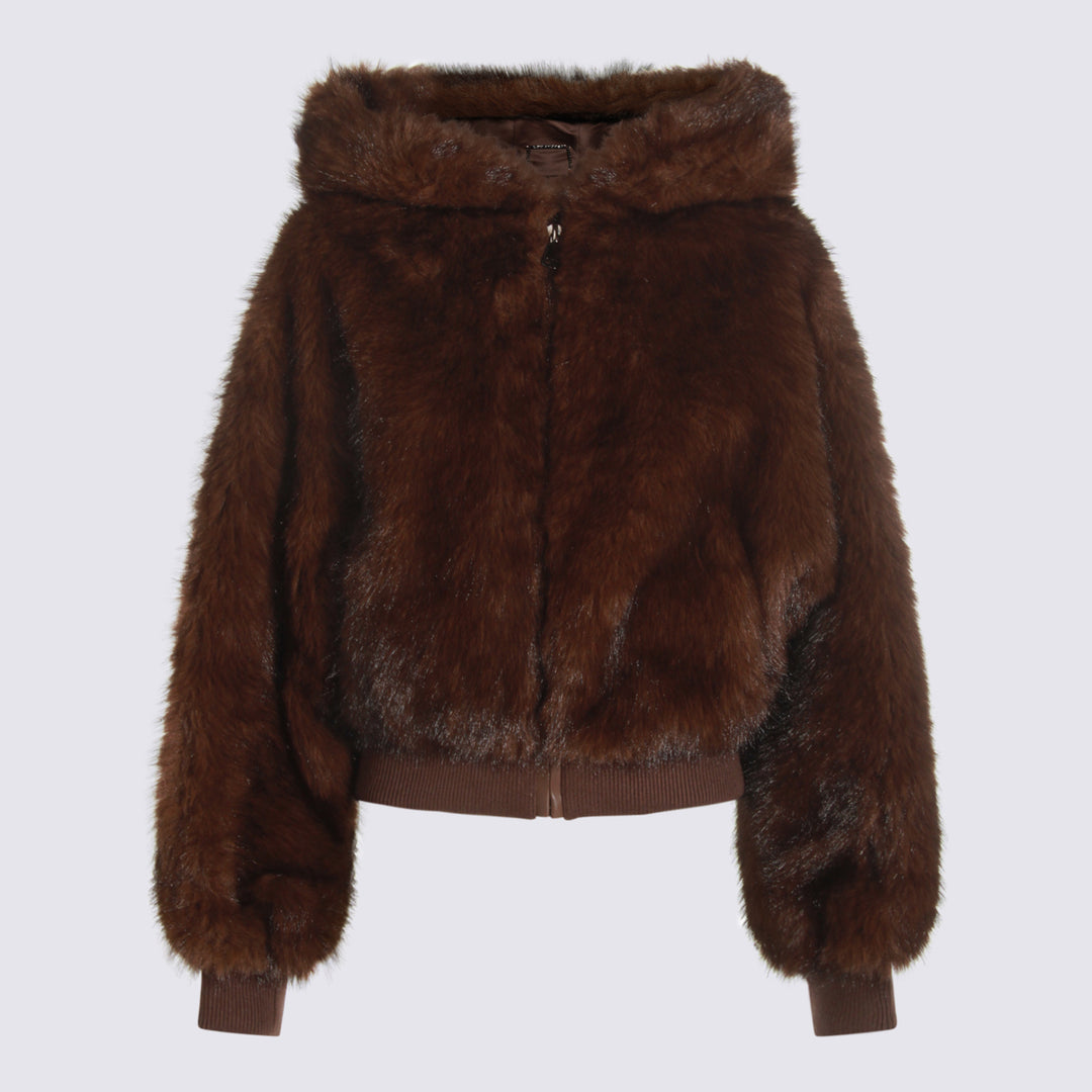 Lou Andrea Coats - Marrone | f4a4bcc625390355856d74c69705aee6f31c1f4d