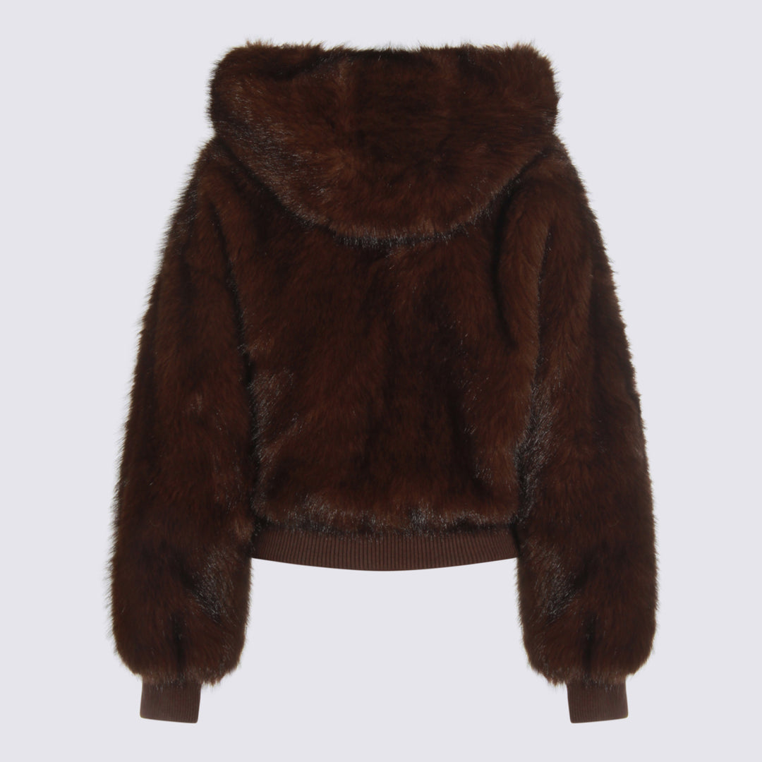 Lou Andrea Coats - Marrone | 0e9ab90f303038a79d97f32a31b5fb4449b43613