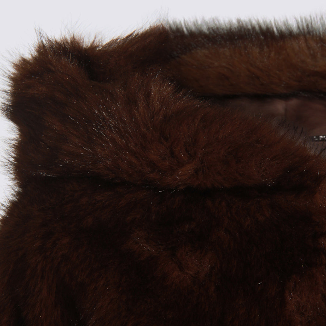 Lou Andrea Coats - Marrone | 940c741573601e6085bd8e3414fd29b73df6ebb6