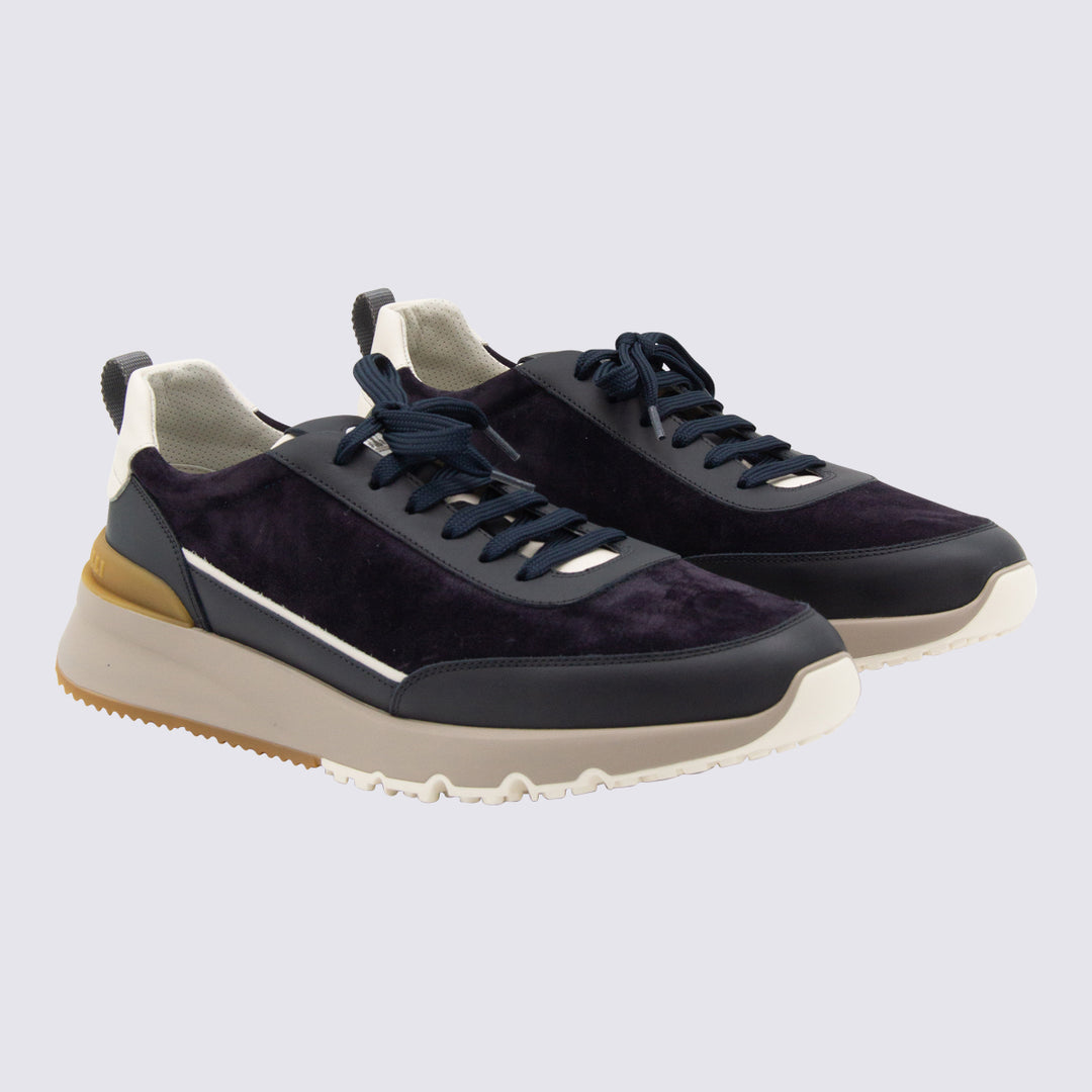 Brunello Cucinelli Sneakers - Blue and green | 655a190043275cbb9e65bcb17d88dff8d7bfdb2d