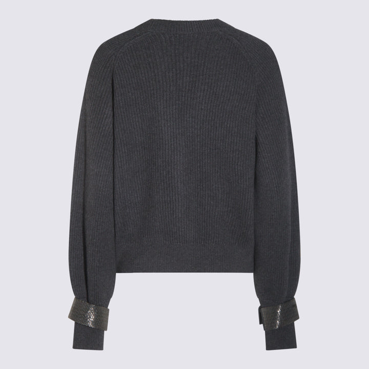 Brunello Cucinelli Sweaters - Blacks and greys | 971df4cfb7e07b66262893379269cd83a40e405a