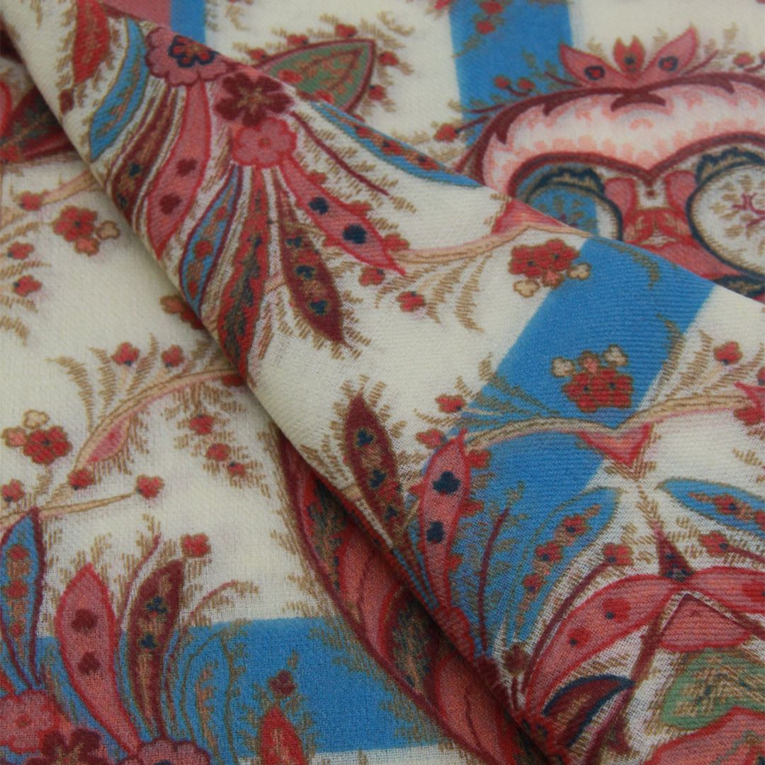 Etro Scarfs - CREAM/AUBERGINE | 12ff8769db1a687aaa99c115bf6714236934444c