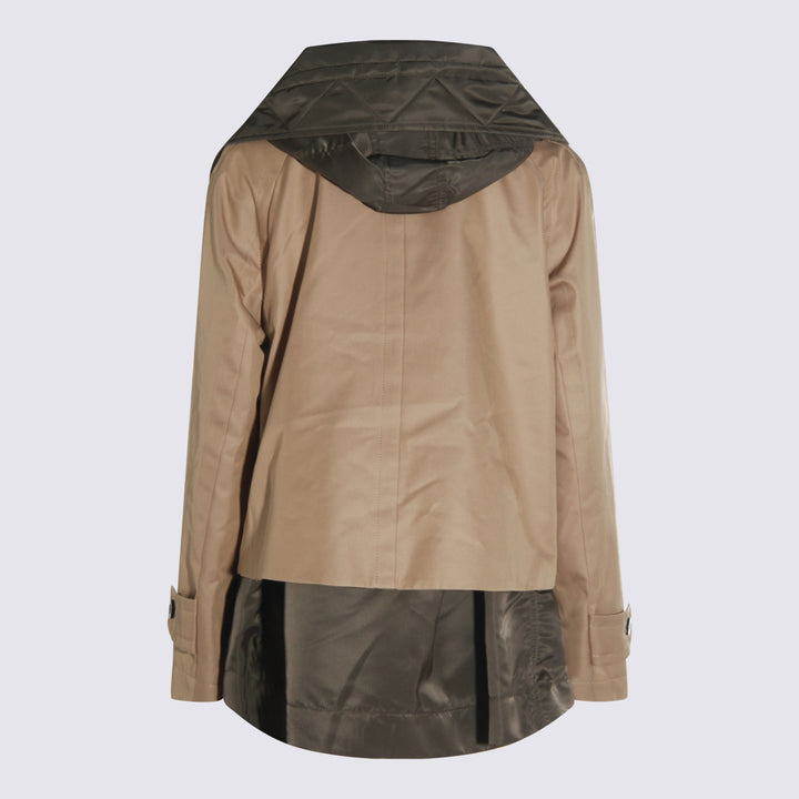 Sacai Jackets - BEIGE/KHAKI | 72825d69249e772d4ee6afe29973686e22408276