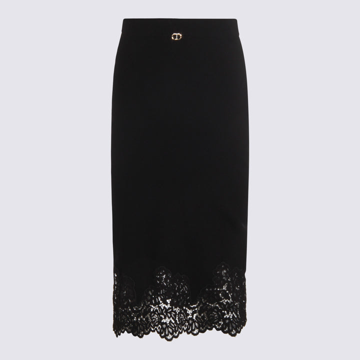 Twin-Set Skirts - Blacks and greys | da68bdb301fc442e2aa410b3e1ab4a7dfe95e985