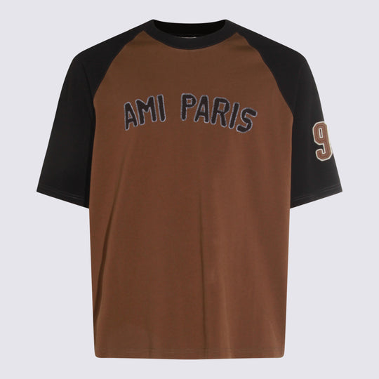 T-Shirts And Polos Brown/Black