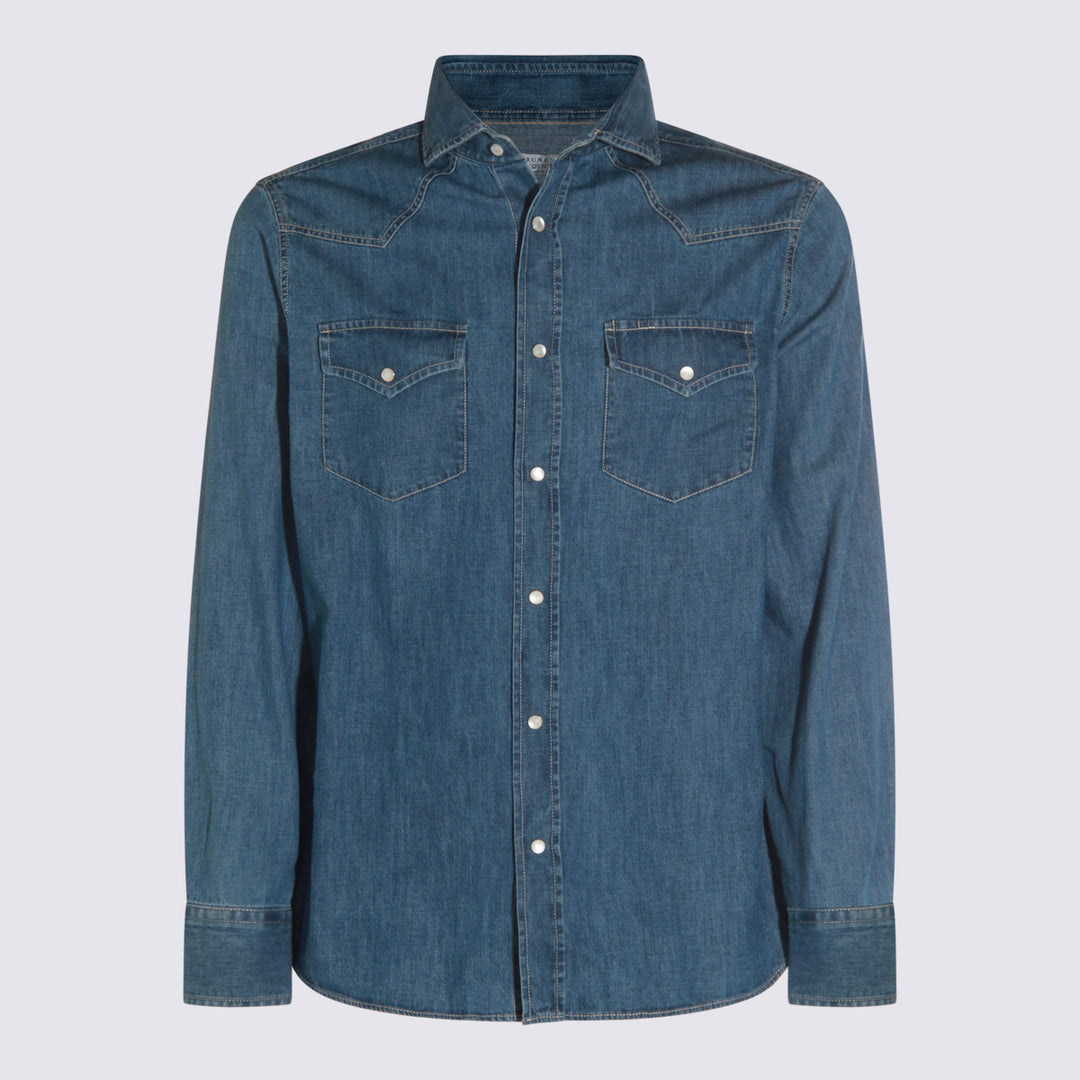 Brunello Cucinelli Shirts -  | 55ec4ce91a2b1290a9872317427603e8eb681a3d