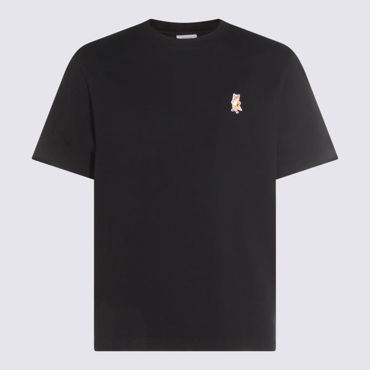 Maison Kitsune' T-shirts and Polos - Blacks and greys | 3f8cc28499b844e43333e25e058360bcc93dd29e