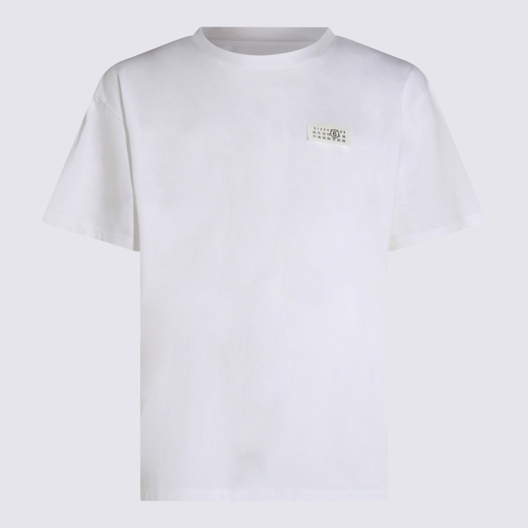 Mm6 Maison Margiela T-shirts and Polos - Light and natural | ce5177622ffdecf61d083a60de603341ddd7ec0d