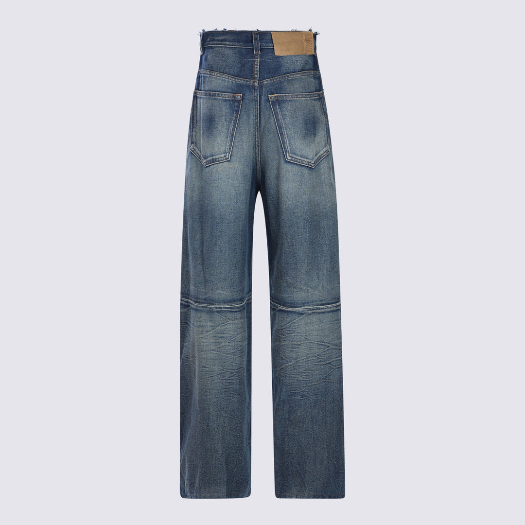 Mm6 Maison Margiela Jeans - MEDIUM BLUE | 6167bde4f13293629b2e7b5384f999a5684bf0c7