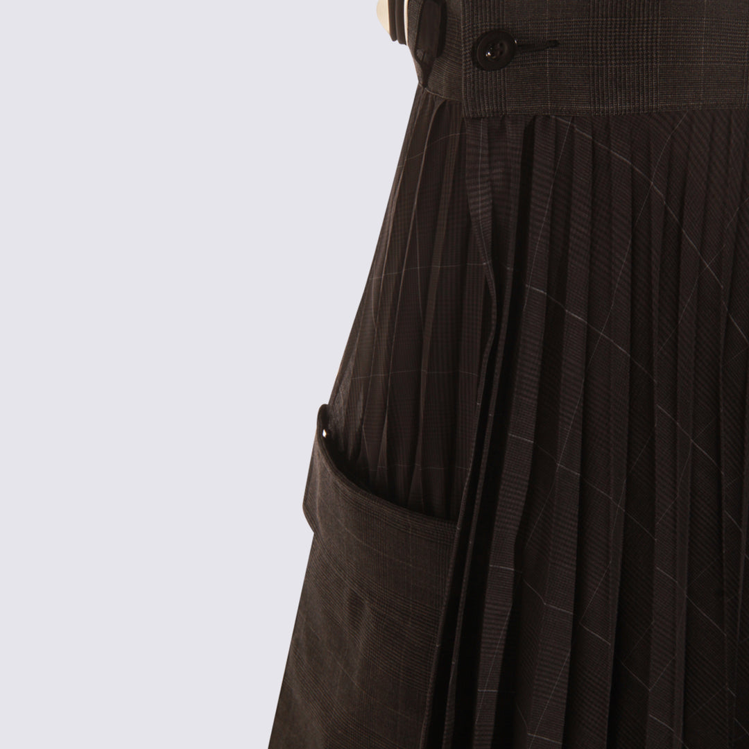 Sacai Skirts - Grigio | ddd7d7ae8b0603f234a530bd271d2ec080221f26