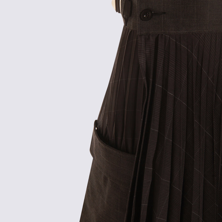 Sacai Skirts - Grigio | ddd7d7ae8b0603f234a530bd271d2ec080221f26